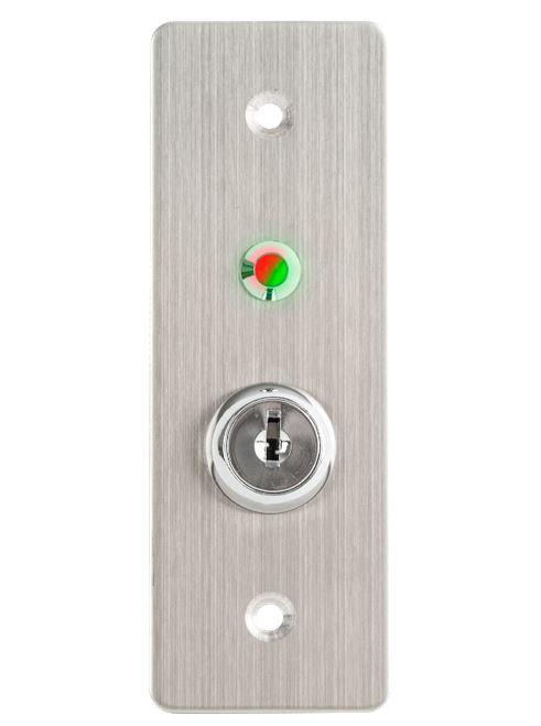 K�t�ll�s� kulcsos kapcsol�, k�tsz�n� LED, NO/NC, KY-C-SS-2-rdgn